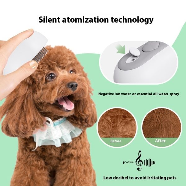 Pet Spray Cat Cleaning Massage Comb Hair Device - Image 3