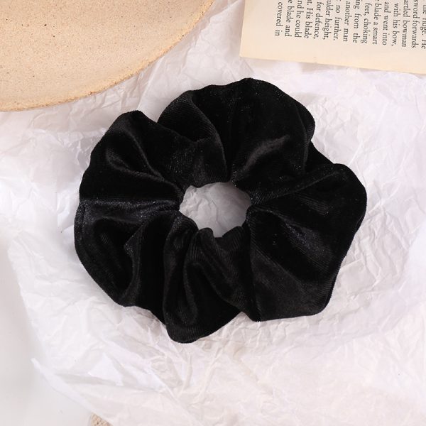 Flannel Hair Tie Hair Rope Amazon Velvet Fashion Ponytail Hair Accessories - Image 5