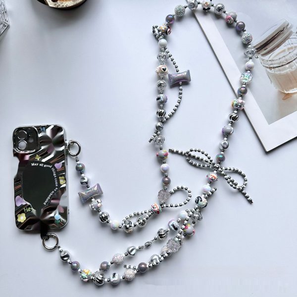 Painted Beads Phone Crossbody Chain - Image 4