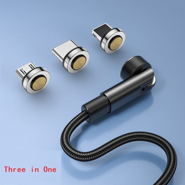 Compatible With Appl E , 540 Degree Rotating Magnetic Data Cable Three In One - Image 7