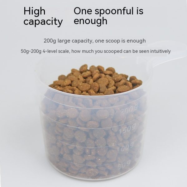 Pet Food Quantitative Spoon Large Capacity Graduated Measuring Cup Spoon - Image 4