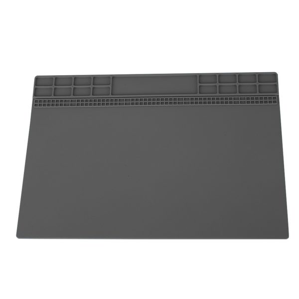 Heat Resistant Phone Computer Maintenance Platform Heat Insulation Pad Mat Gray - Image 2