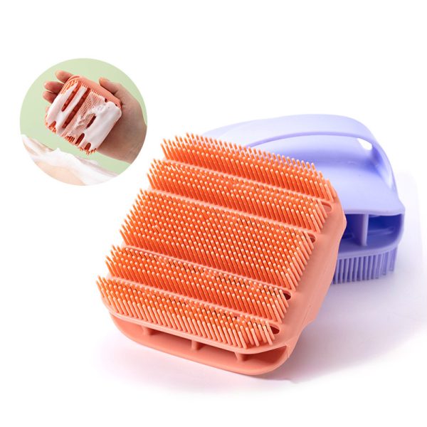 Head Massage Comb Shampoo Scrubber Washing Magic Demelant Brush Bristles Clean Hairbrush Scalp Massager Barber Hair Accessories - Image 8