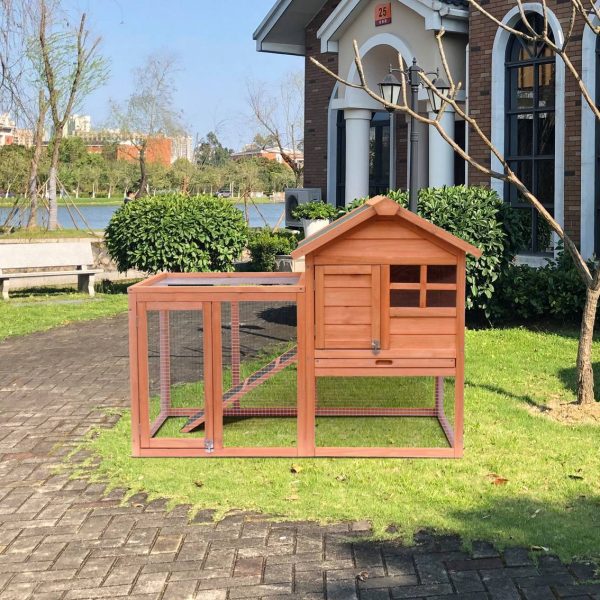 Easily-assembled Wooden Rabbit House Chicken Coop Kennels - Image 7