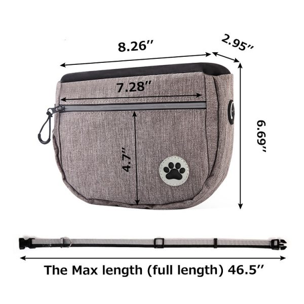 Multi-functional Outdoor Pet Waist Dog Snack Training Bag - Image 4