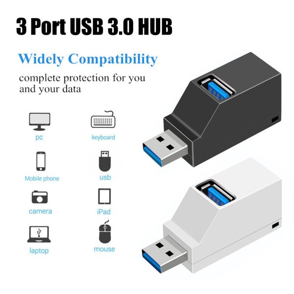 Mini Portable 3-port USB20 Cable Seperater - Image 7