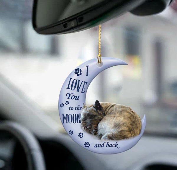 Car Pendant Sleeping Dog Angel Home Decor Acrylic Showcase Hanging Ornaments For Doors - Image 9