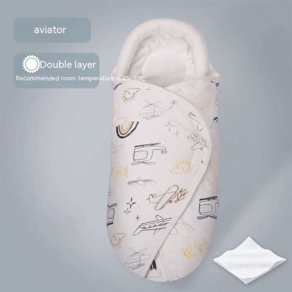Sleeping Bag Pure Cotton Spring And Summer Thin Baby Anti-startle Sleeping - Image 10