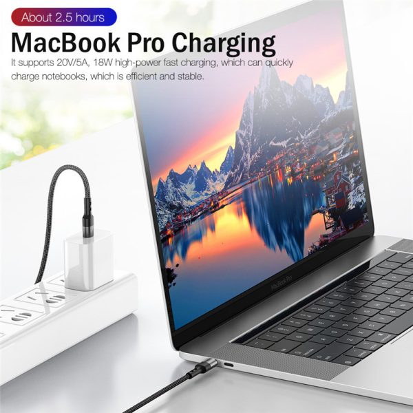 100W USB C To USB-C Type Cable USBC PD Fast Charging Cable