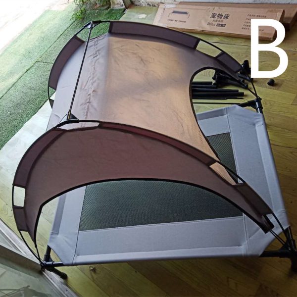 Pet Outdoor Supplies Covered Loft Bed Camp Bed Sunshade Tent - Image 4