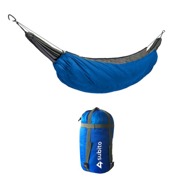 Outdoor Portable Hammock Underquilt Hammock Thermal Under Blanket Winter Warm Hammock Insulation Accessory For Camping - Image 3