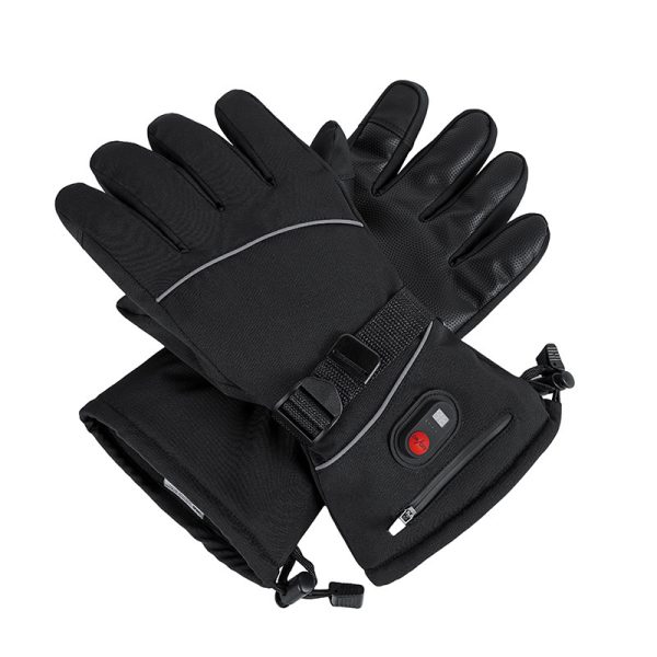 Full Finger Warm Waterproof Motorcycle Outdoor Sports Electric Heating Ski Gloves - Image 5