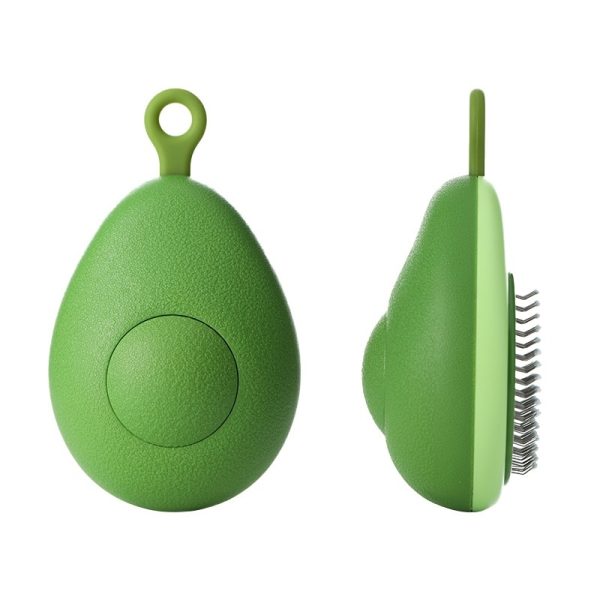 Cat Brush Hair Remover Cleaning Avocado Shaped Dog Grooming Tool Pet Combs Brush Stainless Steel Needle Pet Cleaning Care - Image 6