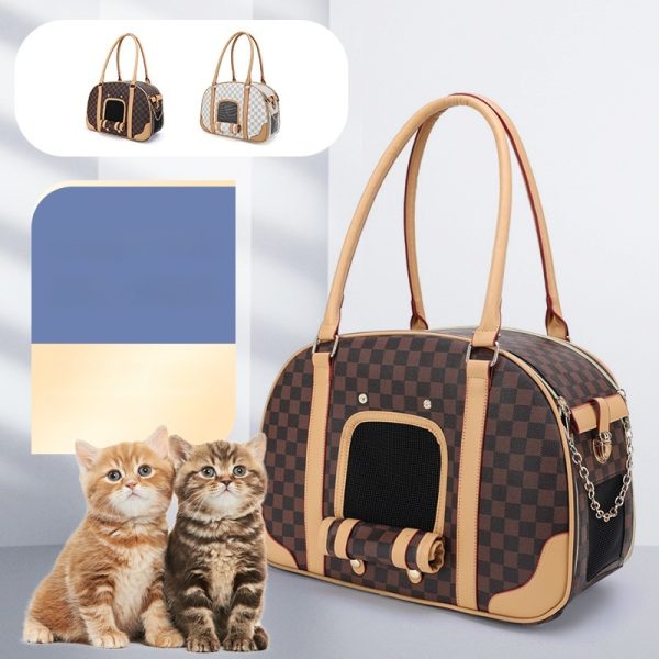 High End Capacity Handbag With Checkerboard Pattern For Breathability - Image 2