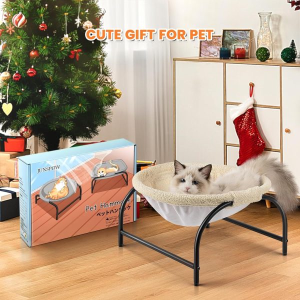 Cat Bed Dog Bed Pet Hammock Bed Cat Sleeping Cat Supplies Pet Supplies Whole Wash Stable Detachable Breathable Easy Assembly Indoors Outdoors - Image 5