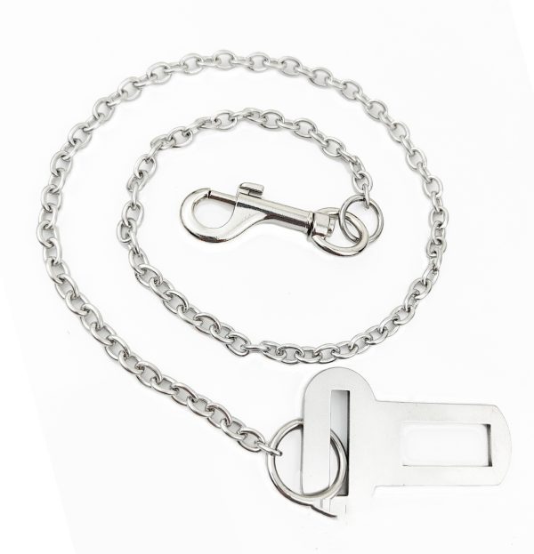 Stainless Steel Small Chain Puppy Car Safety Rope - Image 10