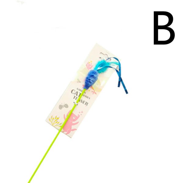Funny Cat Rod Funny Cat Rod Cat Interactive Toy Cat Toy - Image 2