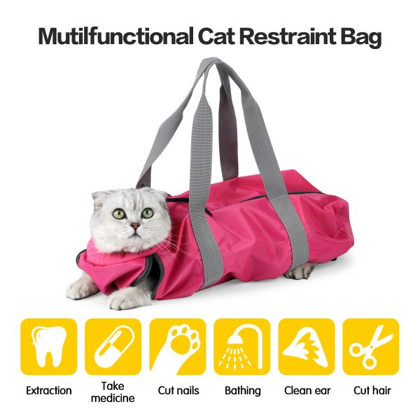 Cat Travel Bag Double Lined Anti Scratch And Bite Pet Bags - Image 6