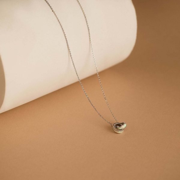 Opal Stainless Steel Eternal Ring Asymmetric Stitching Bracelet Ring - Image 8