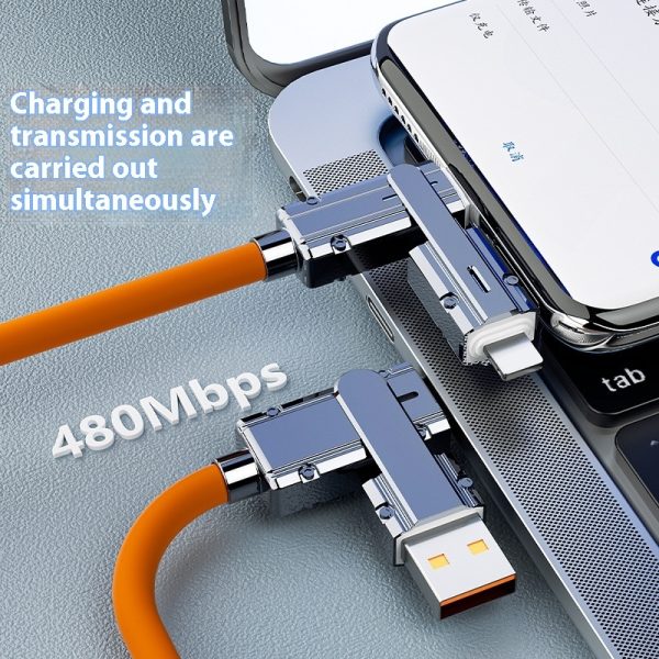 Mech Four-in-one Fast Charge Data Cable - Image 4