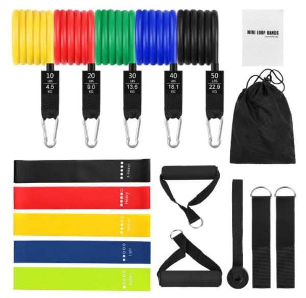 Rally Rope Set 11 Piece Set Rally Resistance Bands Latex Rally Band Fitness Band Rally Tube - Image 7