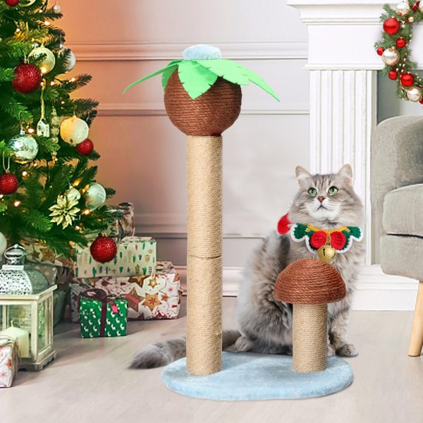 40X30X73CM CAT SCRATCHING COLUMN SISAL CAT CLIMBING FRAME - Image 10