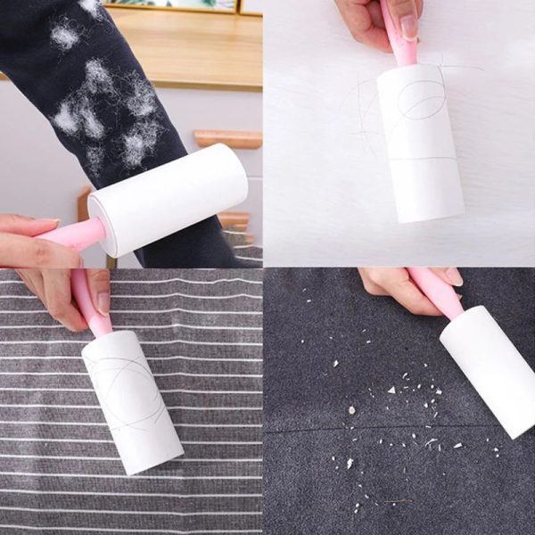 Lint Roller Refills Sticky Remover Pet Dog Hair Clothes Sofa Dust Cleaning Remover Replaceable Roll Brush Cleaning Accessory - Image 3