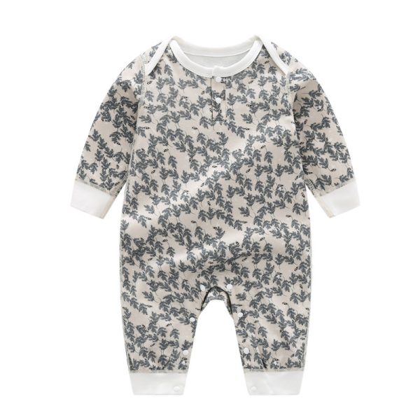 Spring And Autumn Organic Cotton Baby Jumpsuit - Image 8