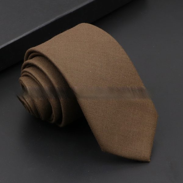 Artificial Woolen Necktie Korean Casual Accessories - Image 2