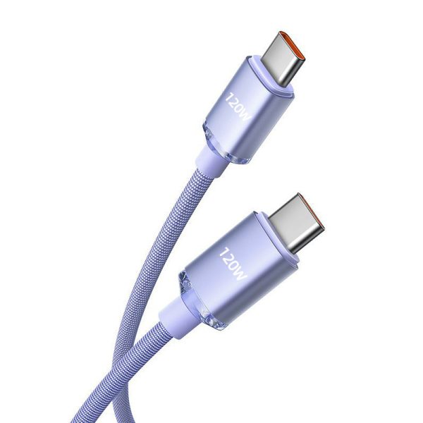 120W Fast Charge 6A Double USB Type-C Cable - Image 6