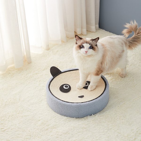 Cat Scratch Board Big Cat Toy Corrugated Cat Paper Bowl With Cardboard Bowl Grinding Claw Cat Sleeping Bed - Image 4