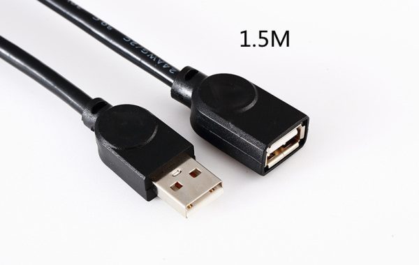 Black AF2.0usb Data Extension Cable With Copper Core - Image 5