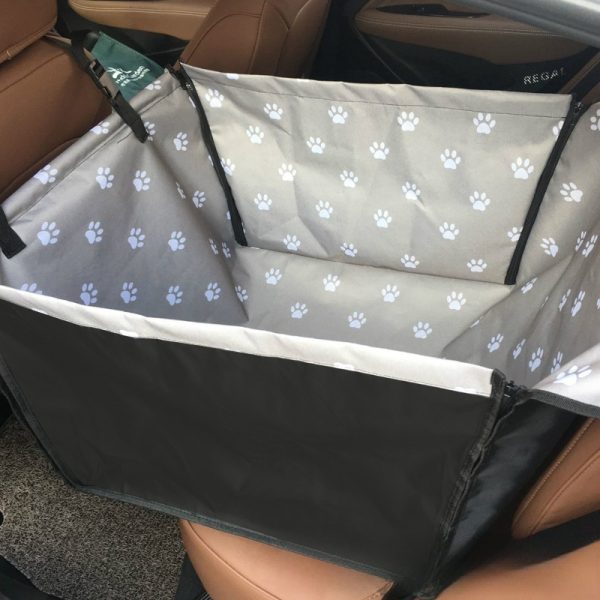 Rear Printed Double Layer Waterproof Pet Car Mat Pet Cat Dog Protection Pet Hanging Basket - Image 7