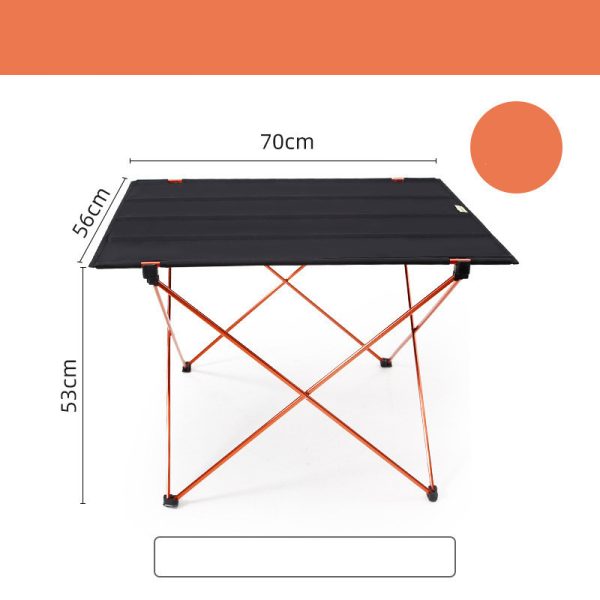 Folding Tables And Chairs Aluminum Alloy Portable - Image 4