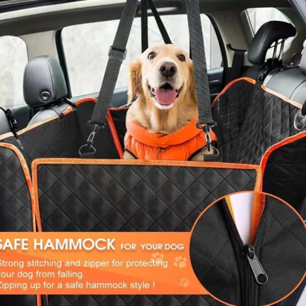 Oxford Cloth Car Pet Mat Car Rear Seat Anti-dirty - Image 3