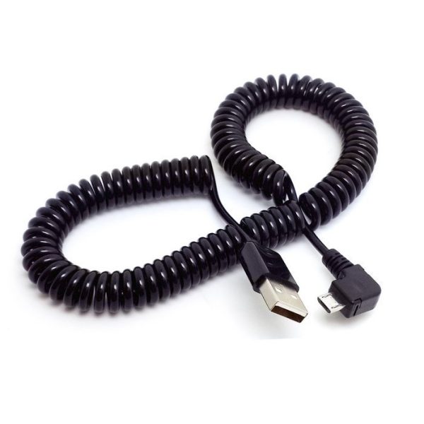 Elbow Telescopic Spring For Android Data Cable - Image 4