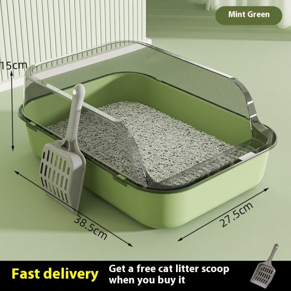 Litter Box Splash-proof Semi-closed - Image 9