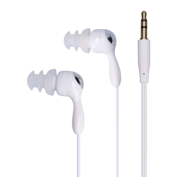 Waterproof Headphones In Ear Style Bone Conduction Headphones with Replace Earplugs for Swimming Running SurfingWhite - Image 9