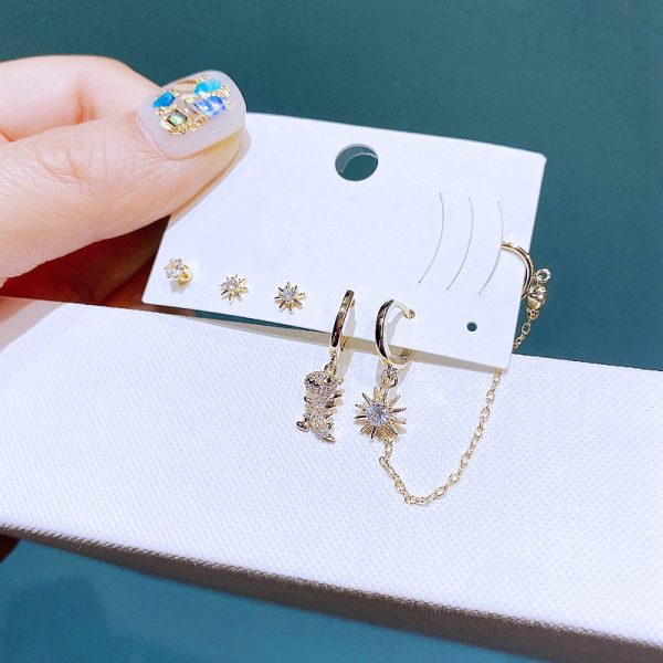 European And American Trendy Earrings Suit - Image 2