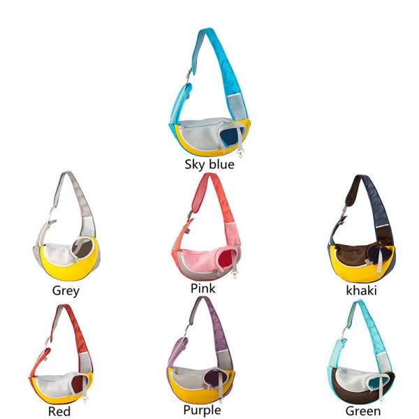 Pet Backpack Breathable Mesh Portable Shoulder Bag - Image 5