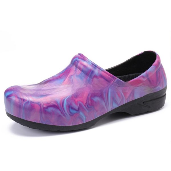 Comfortable Foot Care Waterproof Lightweight Printed Garden Shoes - Image 6