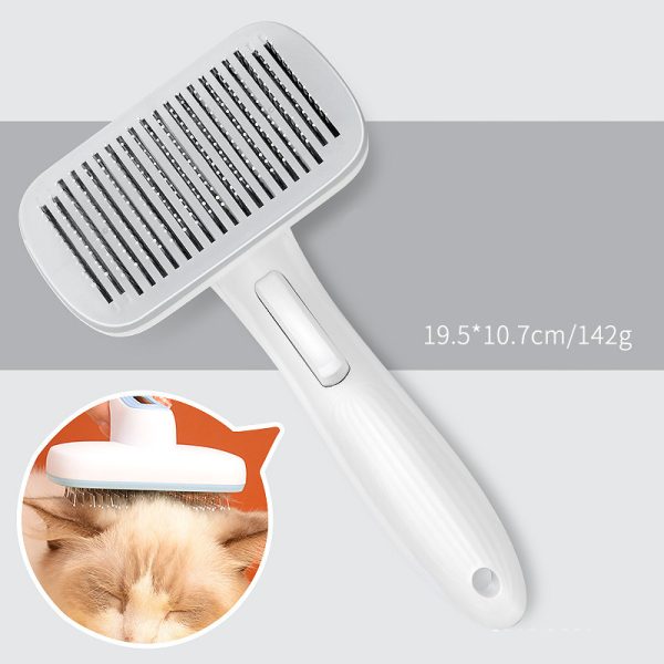 Pet Automatic Hair Removal Comb Pet Dog One Click Hair Removal Needle Comb Pet Comb Universal Hair Removal Comb For Dogs And Cats - Image 10