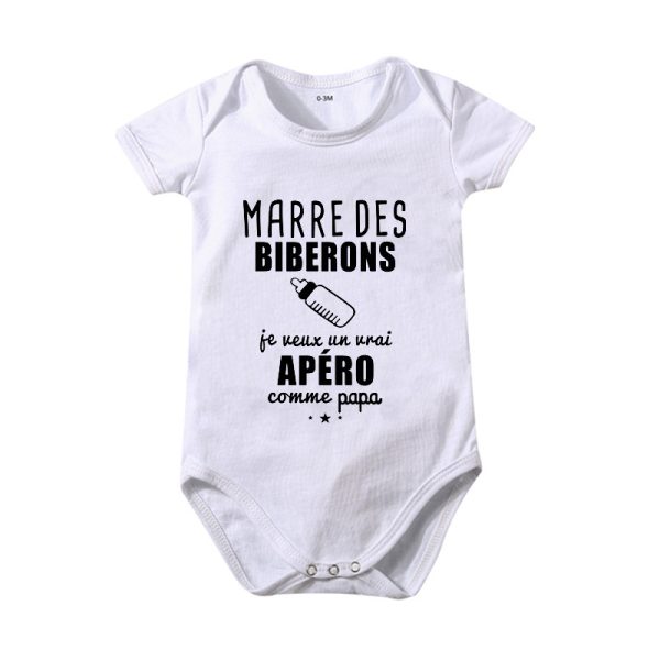 Pure Cotton One-pieces Baby Rompers - Image 2