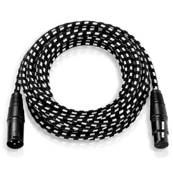 Cannon Wire Male To Female Audio Microphone Connector Cable - Image 3