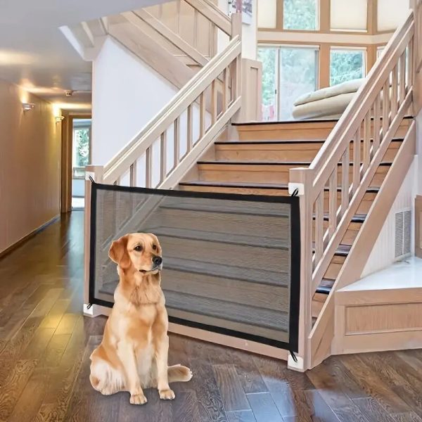 Dog Encryption Enhanced Version Isolation Network Portable Folding Pet Obstacle Safety Protective Fences - Image 4