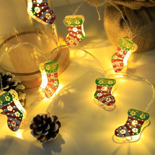 Christmas LED Light String Santa Claus Elk Snowman Xmas Ornament String Light Christmas Decorations New Year Navidad Gift - Image 8