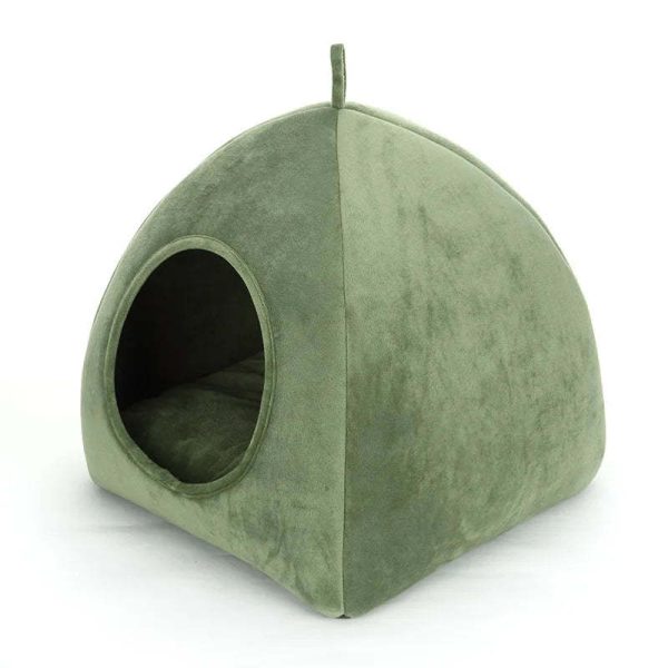 Cotton Pet Semi-enclosed Windproof Warm Sheep Nest - Image 8