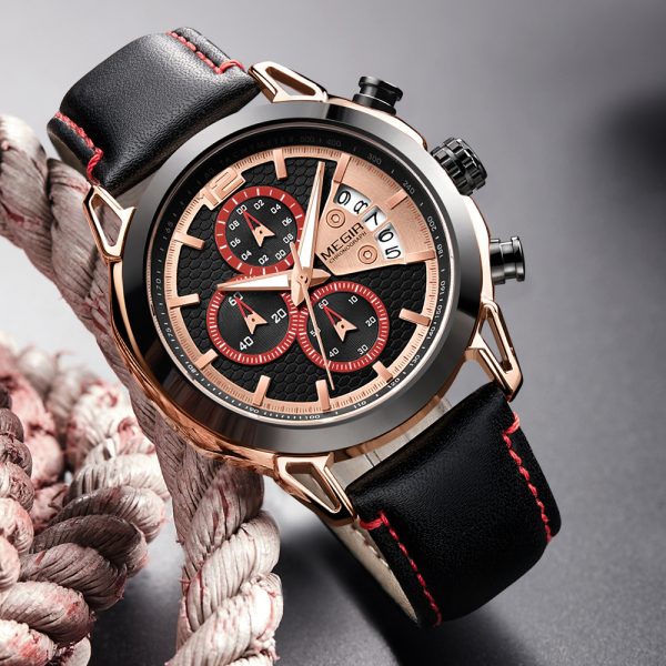 Men's Multifunctional Waterproof Luminous Watch Quartz - Image 3