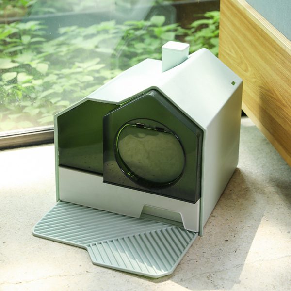 Fully Enclosed Household Anti-splash Drawer Type Odor-proof Cat Litter Box - Image 5