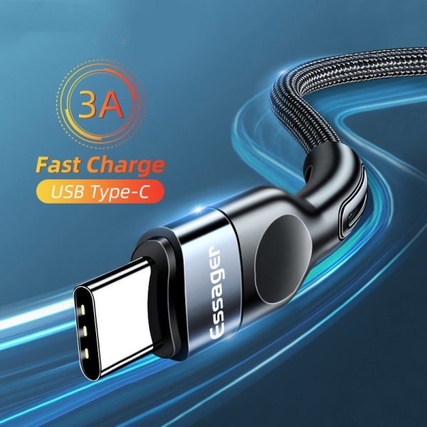 New Private Mode Data Cable Type-c3A Fast Charging Data Transmission Line - Image 2